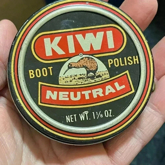 Vintage Antique KIWI NEUTRAL Shoe Polish Tin - Picture 1 of 2